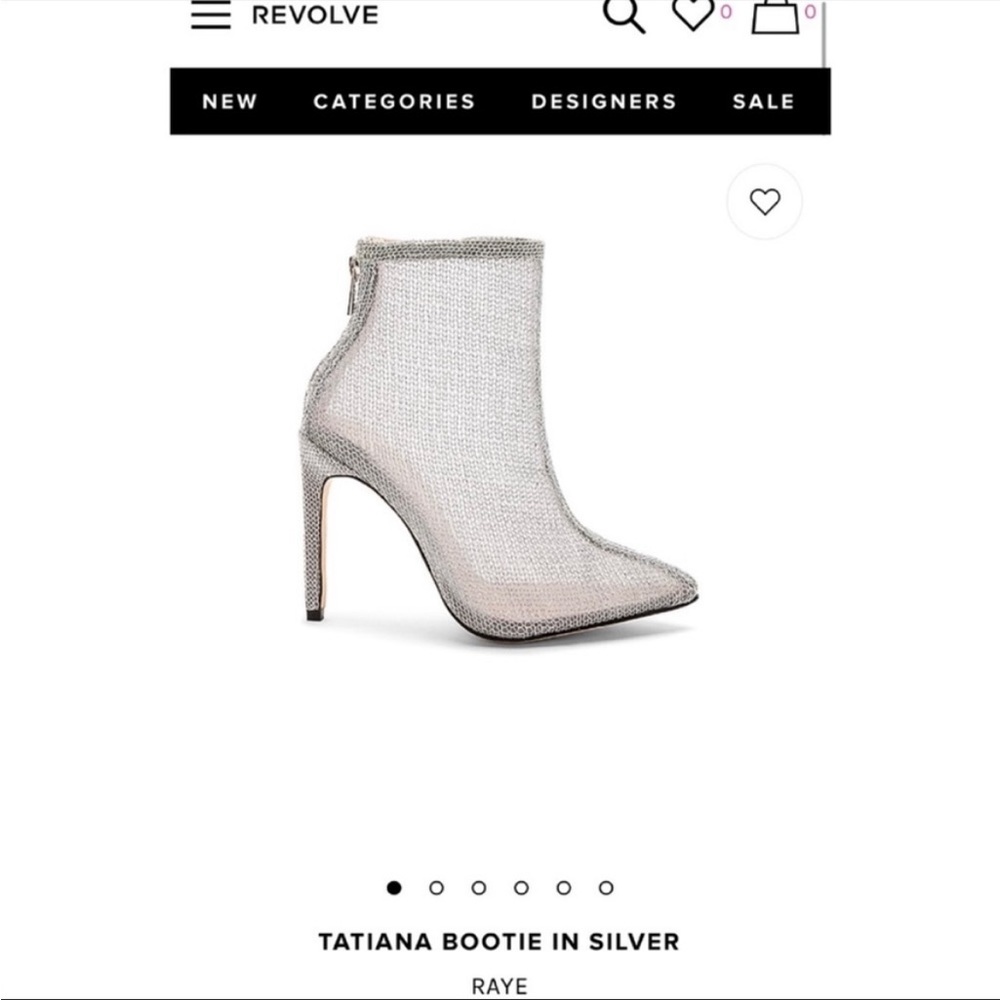 Raye silver booties - Picture 3 of 9